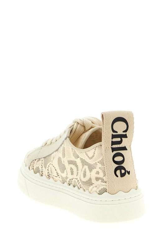 'Lauren' low-top sneakers Beige