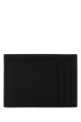 Черный кожаный держатель для карт Black PRADA (2MC130QHH)