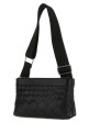 Черная кожаная сумка через плечо Duo Intrecciato от BOTTEGA VENETA (778084V3R54)