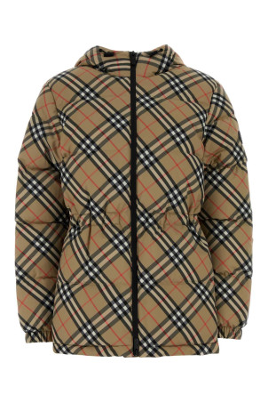 Embroidered polyester padded jacket BURBERRY (8110240)