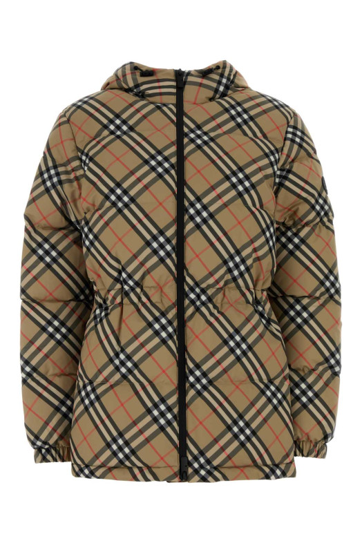 Embroidered polyester padded jacket BURBERRY (8110240)