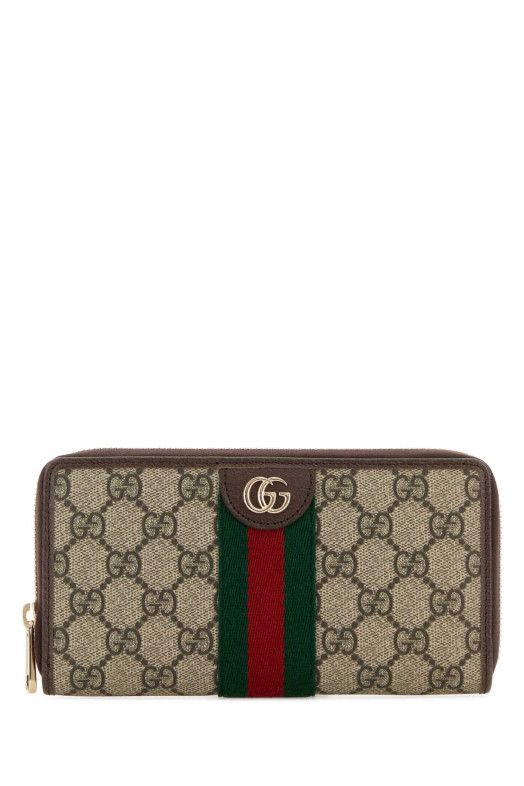 Гаманець GUCCI з тканини GG Supreme серії Ophidia (838484FAE0L)