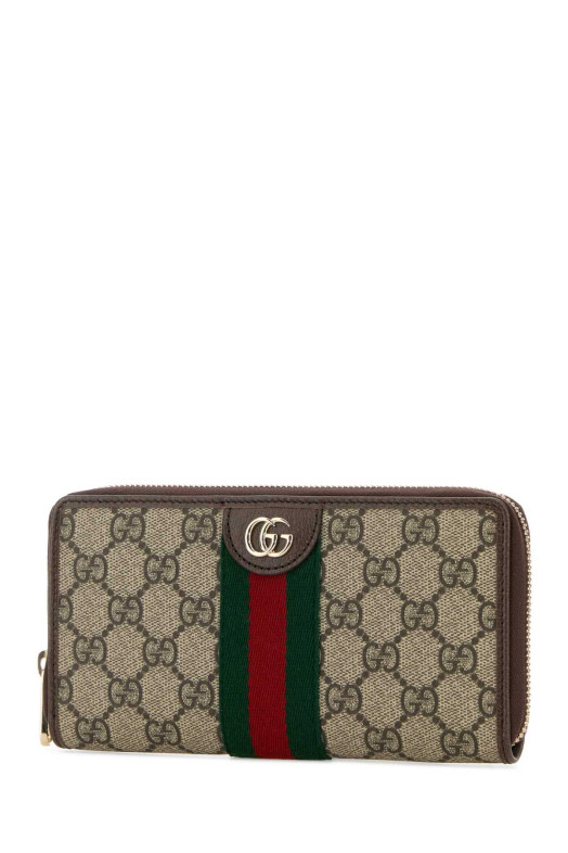 Гаманець GUCCI з тканини GG Supreme серії Ophidia (838484FAE0L)