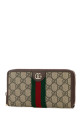 Гаманець GUCCI з тканини GG Supreme серії Ophidia (838484FAE0L)