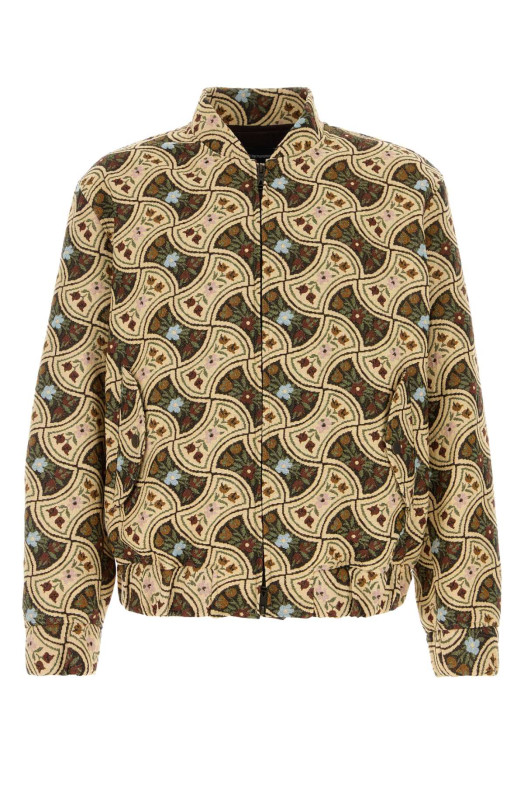 Бомбер с вышивкой из жаккарда EMPORIO ARMANI (EM005995AF26160)