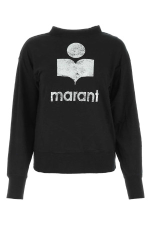 Black linen Klowia t-shirt ISABEL MARANT ETOILE (TS0005FAA1N10E)