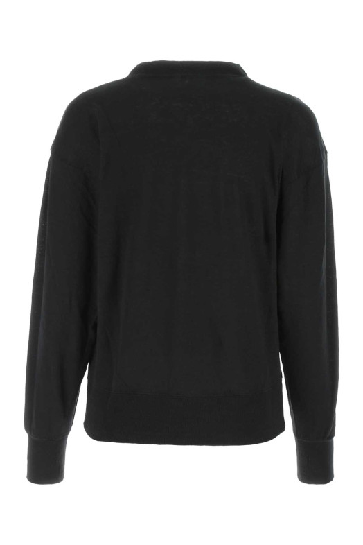 Black linen Klowia t-shirt ISABEL MARANT ETOILE (TS0005FAA1N10E)