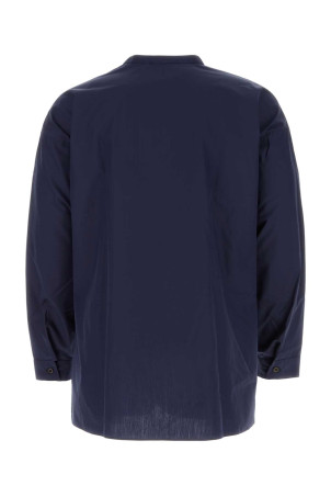 Navy blue poplin oversize shirt Blue PRADA (UCN509S23112U4)