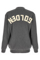 Logo cardigan Gray