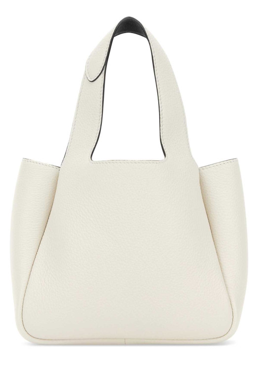 Белая кожаная сумочка PRADA (1BA349VONO2DKV)