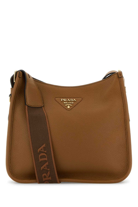 Caramel leather shoulder bag PRADA (1BC073V7NO2DKV)