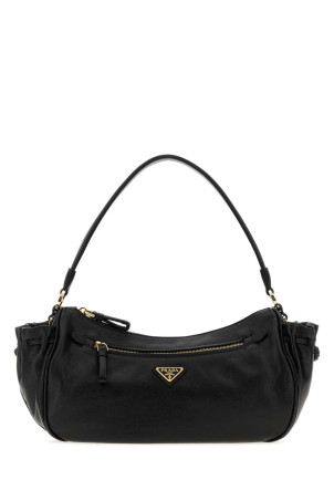 Black leather small shoulder bag Black PRADA (1BC2962ZQX)