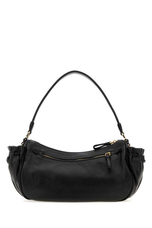 Black leather small shoulder bag Black PRADA (1BC2962ZQX)