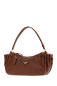 Caramel leather small shoulder bag PRADA (1BC2962ZQX)
