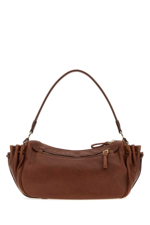 Caramel leather small shoulder bag PRADA (1BC2962ZQX)