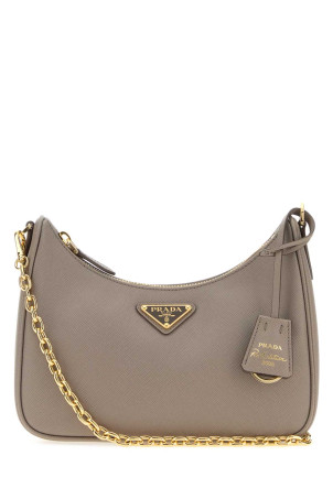 Dark grey leather Re-Edition 2005 shoulder bag PRADA (1BH204VV2PNZV)