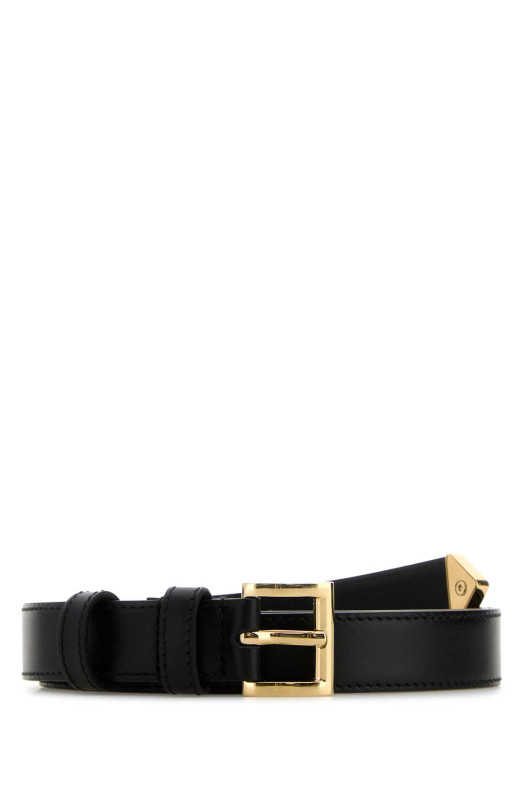 Черный кожаный ремень PRADA (1CC6258NQ)