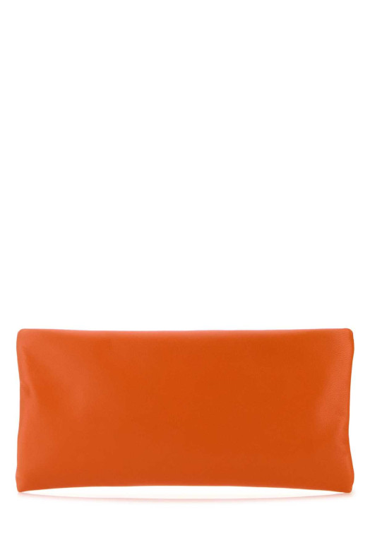 Оранжевый чехол из кожи наппа, красный, PRADA (1MS0202G6Z)