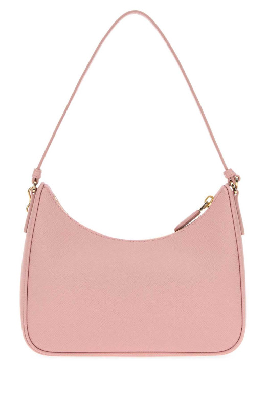 Розовая кожаная сумка через плечо Prada Re-Edition 2005 PRADA (1N204TNZV)