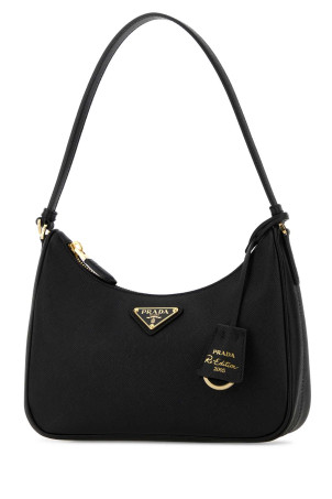 Black leather Prada Re-Edition 2005 shoulder bag PRADA (1N204WNZV)