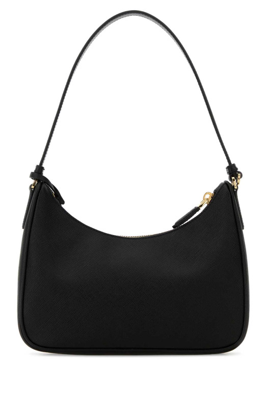 Черная кожаная сумка через плечо Prada Re-Edition 2005 PRADA (1N204WNZV)