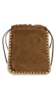 Chocolate suede phone holder PRADA (1ZT0922FP1)