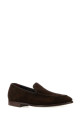 Dark brown suede Salcombre loafers CROCKETT&JONES (20210AS02L7)