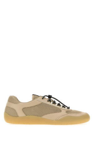 Beige leather and mesh Speedrock sneakers PRADA (2EE468FG0003ZM0)