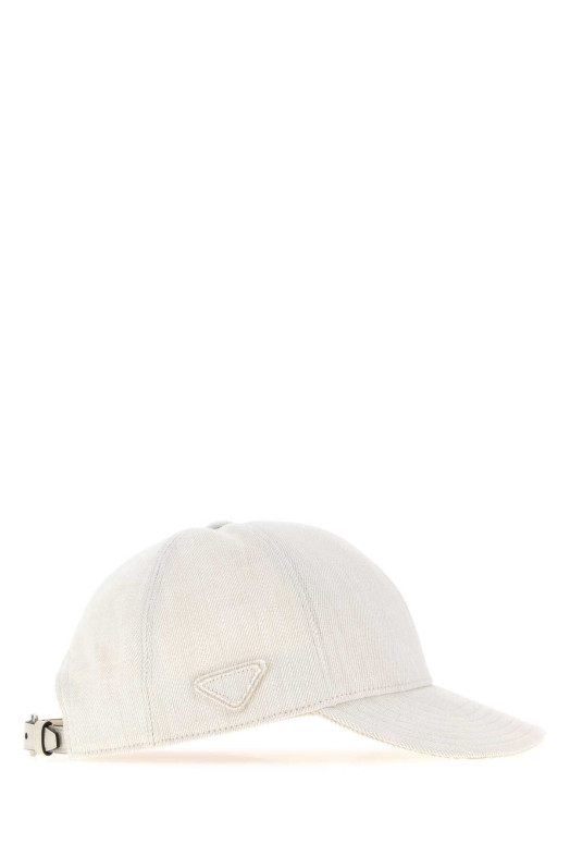 Chalk denim baseball cap PRADA (2HC5042FPY)