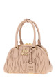 Сумка Arcadie из розовой кожи наппа от MIU MIU (5BB191VOLOAN88)