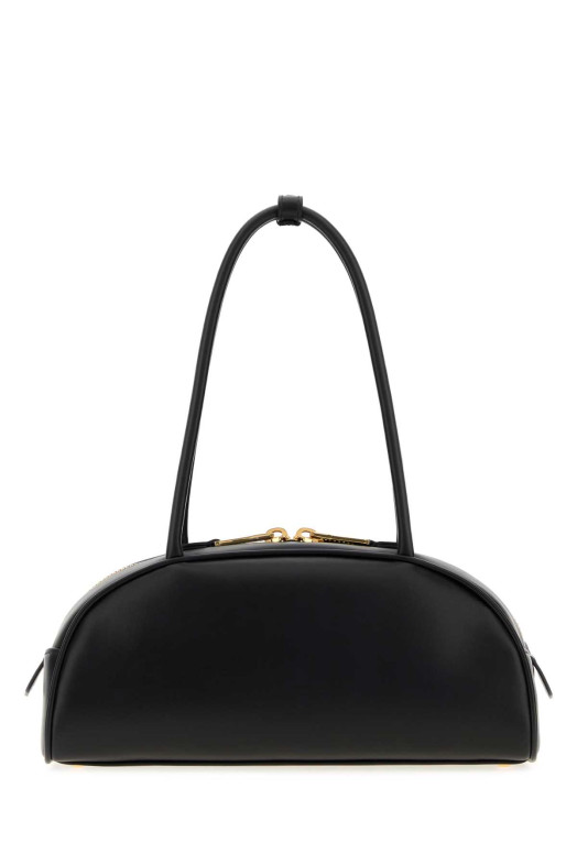 Black leather Beau shoulder bag Black MIU MIU (5BB1932CRW)