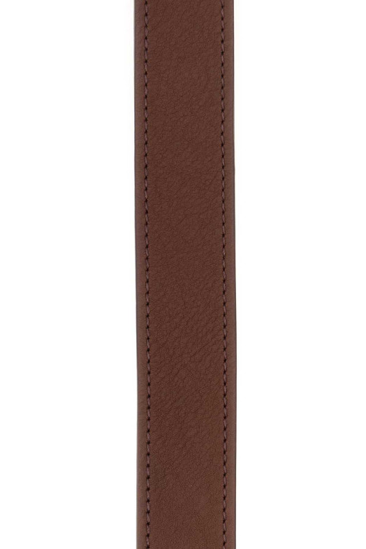 Кожаный ремень коричневого цвета MIU MIU (5CC7202G7U)