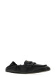 Черные лоферы из кожи наппа с рюшами, MIU MIU (5D341EFD005EFX)