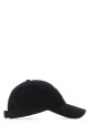 Black cotton baseball cap Black and white SAINT LAURENT (8168713YR57)