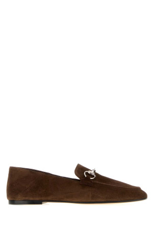 Brown suede Jordaan Soft loafers GUCCI (875158AADUN)