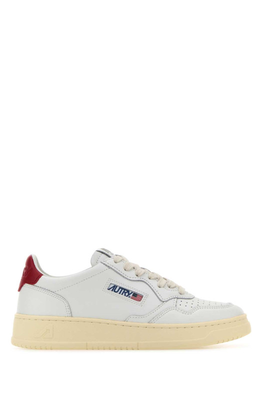 White leather Medalist sneakers AUTRY (AULW)