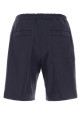 Blue linen bermuda shorts ZEGNA (RUHI35A3TB14)