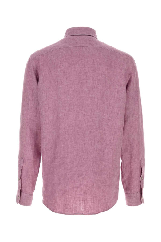 Tyrian purple linen shirt ZEGNA (RUHX51A3SRF13)
