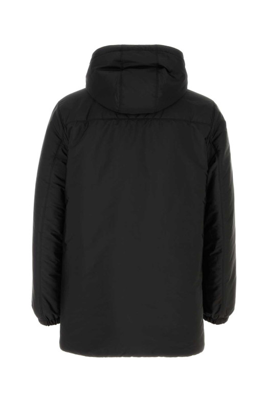 Black nylon down jacket Black PRADA (SGC710SWMO1WQ9)