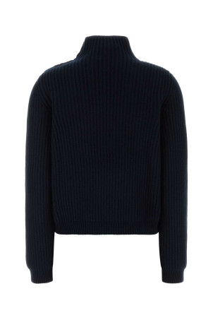 Navy blue wool blend sweater SALVATORE FERRAGAMO (13I553796053)