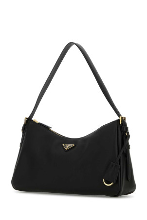 Black leather handbag Black PRADA (1BC231VLVM2CYS)