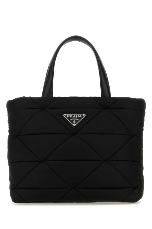 Black Re-nylon handbag Black PRADA (1BG373VB9MRDJN)
