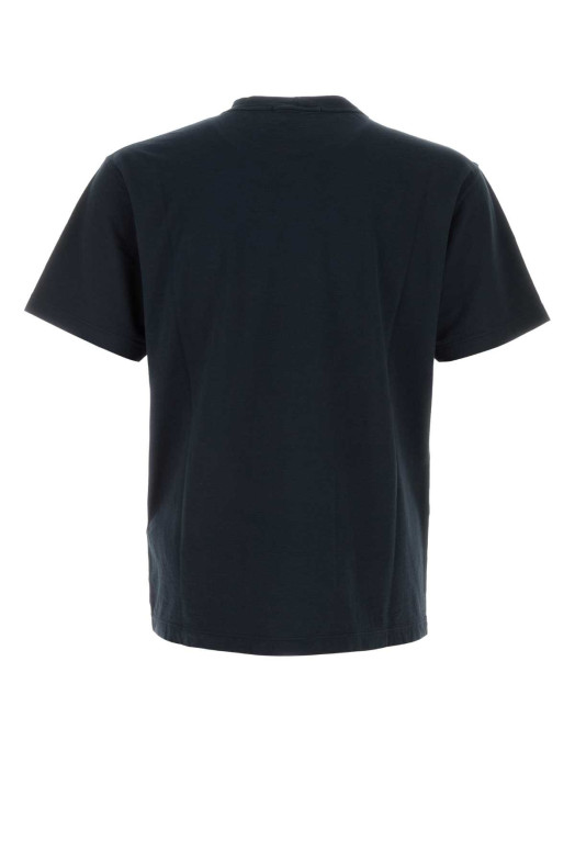 Midnight blue cotton t-shirt Black STONE ISLAND (210000811)