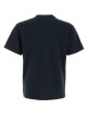 Midnight blue cotton t-shirt Black STONE ISLAND (210000811)