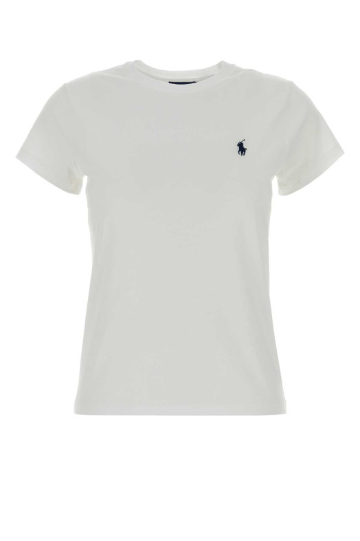 White cotton t-shirt Beige POLO RALPH LAUREN (211B14605)