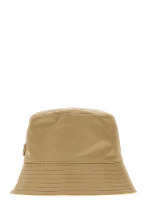 Beige nylon bucket hat PRADA (2HC1372DMI)