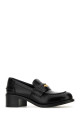 Черные кожаные лоферы MIU MIU (5D276EF050055)