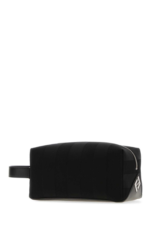 Black canvas beauty case Black FENDI (7N0170B110)