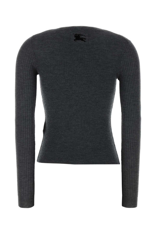 Dark grey cashmere cardigan BURBERRY (8122851)