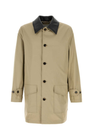 Cappuccino cotton Meadowbank overcoat BURBERRY (8130205)